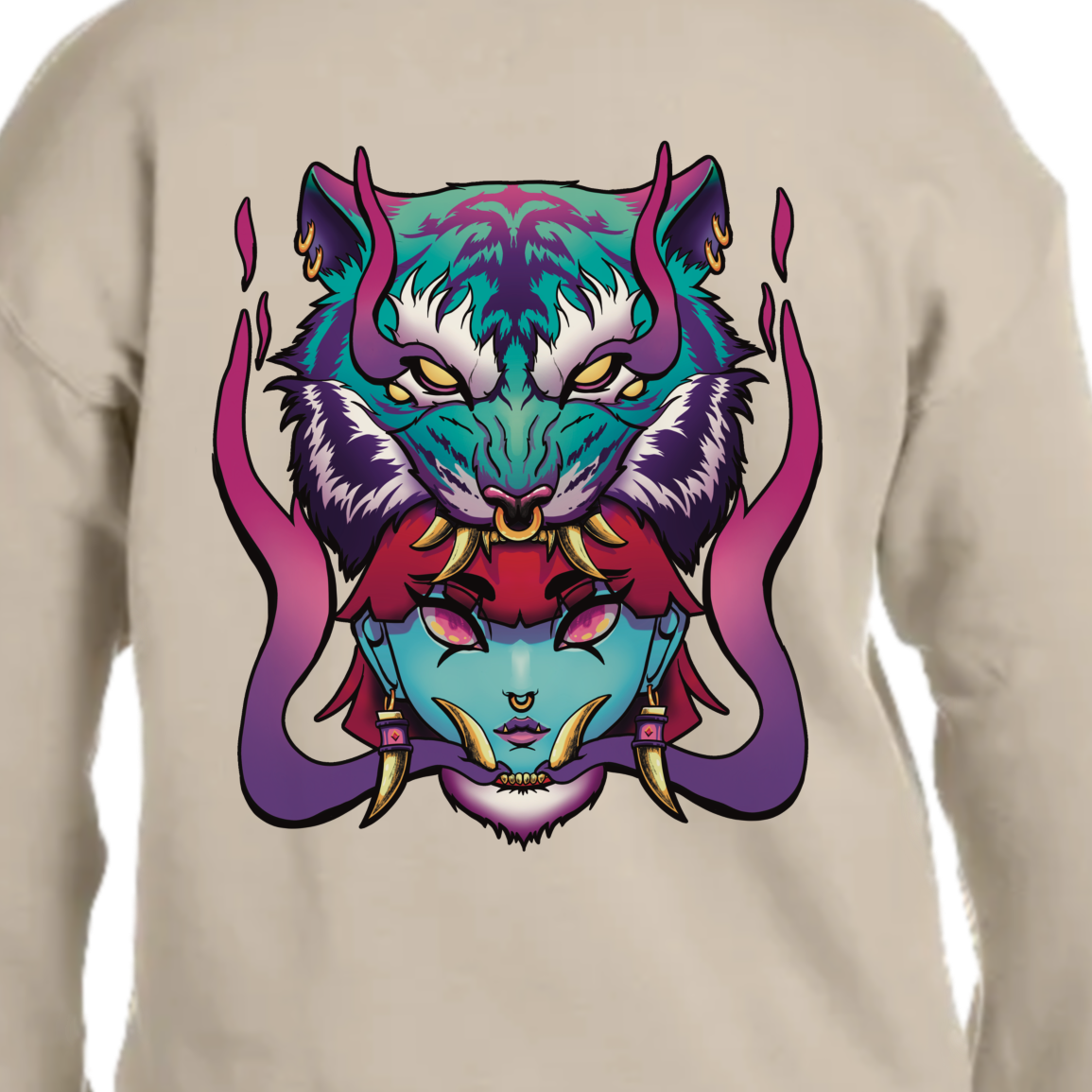 “Smoking Tiger” Hoodie